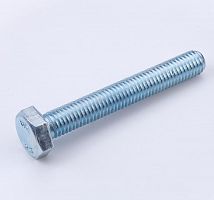 Болт М8х25 с шестигранной головкой оцинк. DIN 933 (уп.70шт) класс прочн. 8.8. пакет СТРОЙМЕТИЗ UTORM969093М825