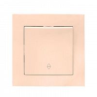 Переключатель проходной 1-кл. СП Валенсия 10А IP20 крем. PROxima EKF EWV10-025-20