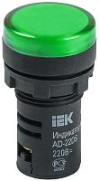 Арматура светосигнальная AD-22DS 230В зел. IEK BLS10-ADDS-230-K06