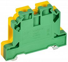 Колодка клеммная CTS-PEN ARMAFIX земля 10кв.мм жел./зел. IEK YCT11-00-K52-010