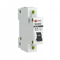 Выключатель нагрузки 1п 25А ВН-29 Basic EKF SL29-1-25-bas