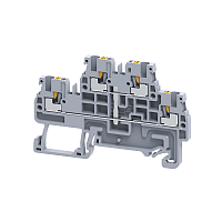 Клемма 2х-ярусная push-in OptiClip CPDL-2.5-2L-I-S сер. КЭАЗ 331864