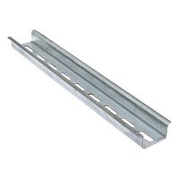 DIN-рейка перфорированная 35х15мм L300 1.5мм усилен. PROxima EKF tdr-0.3