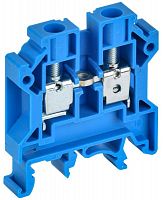 Колодка клеммная CTS ARMAFIX 6кв.мм син. IEK YCT10-00-K07-006