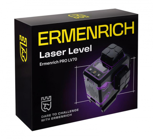 Уровень лазерный PRO LV70 Ermenrich 85571 фото 12