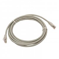 Патч-корд кат.5e неэкранированный UTP оболочка PVC сер. (5.0м) TeraLINK PRO EKF TRP-5EUTP-PVC-5M-GY