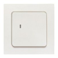 Выключатель 1-кл. Стокгольм Умный беспроводной бел. Zigbee Сonnect EKF RCV-ST1-WS-ZB