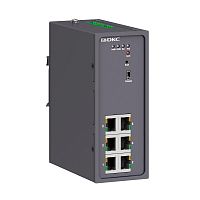 Коммутатор промышленный управляемый 6х10/100Base-T(X) портов RJ45 консольный порт Mini USB 24-48В DC (18-72В DC) с резервированием DKC N2000-6T-P1