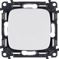 Механизм выключателя 1-кл. СП Valena Allure 10А IP20 250В 10AX с лиц. панелью безвинт. зажимы бел. Leg 752701