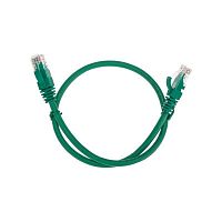 Патч-корд U/UTP CAT 6 RJ45-RJ45 26AWG LSZH зел. 0.5м Rexant 02-0296-05