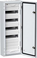 Корпус металлический ЩРн-60 (1х60) 835х310х140 IP54 бел. (одна дверь) TITAN 5 IEK TI5-50-N-060-54